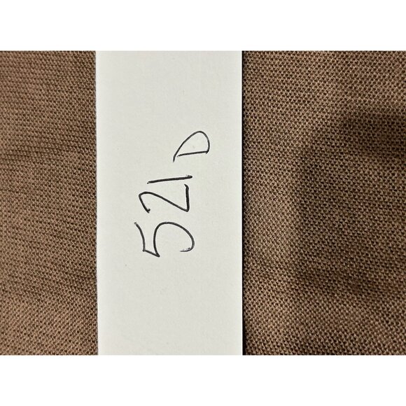 Cache Open Front Long Brown Cardigan Tencel Wool Cashmere Blend Sz Large - Picture 8 of 8